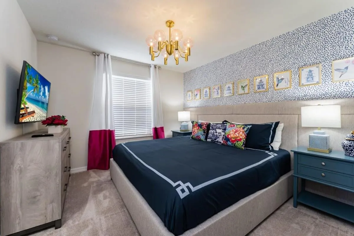 Spectacular 8Br Home W Pool Theater Theme Room Davenport Villa