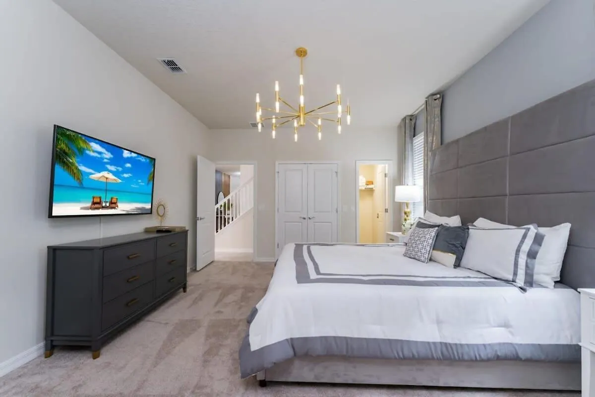 Spectacular 8Br Home W Pool Theater Theme Room Davenport Villa